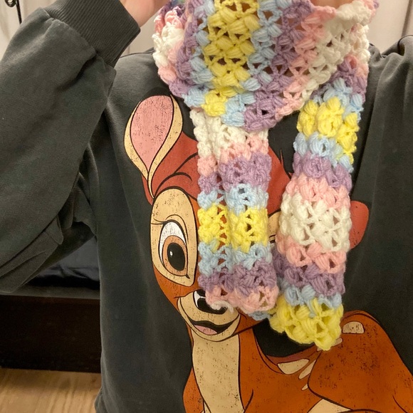 Handmade Colorful Soft Scarf for Adult or Kid - Picture 2 of 3